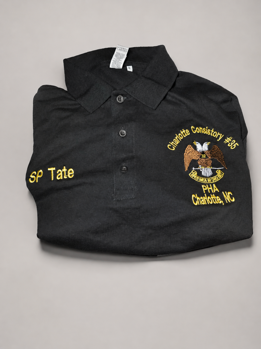 Custom completed apparel piece