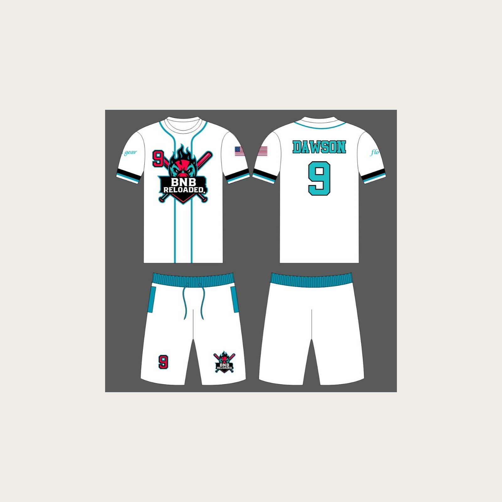 Custom white design